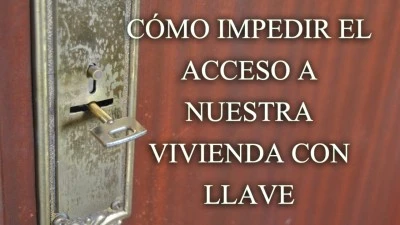 Cómo bloquear una puerta sin cerradura