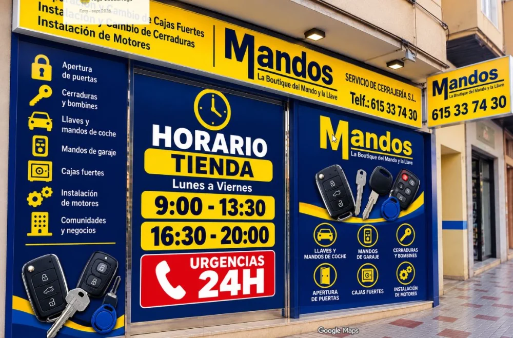 DJG Cerrajeros - La boutique del mando y la llave