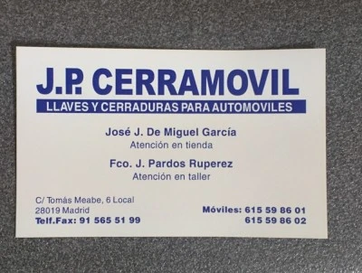 Jp Cerramovil S L L