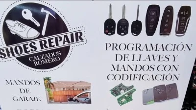 Calzados Romero reparación y artículos de piel copia de llaves