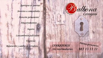 Balbona Cerrajeros Gijón